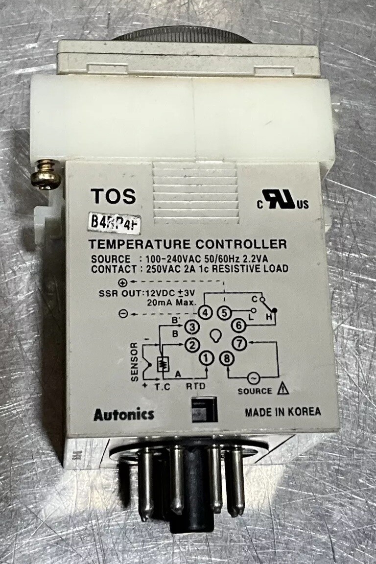 Autonics TOS Temperature Controller Used Surplus