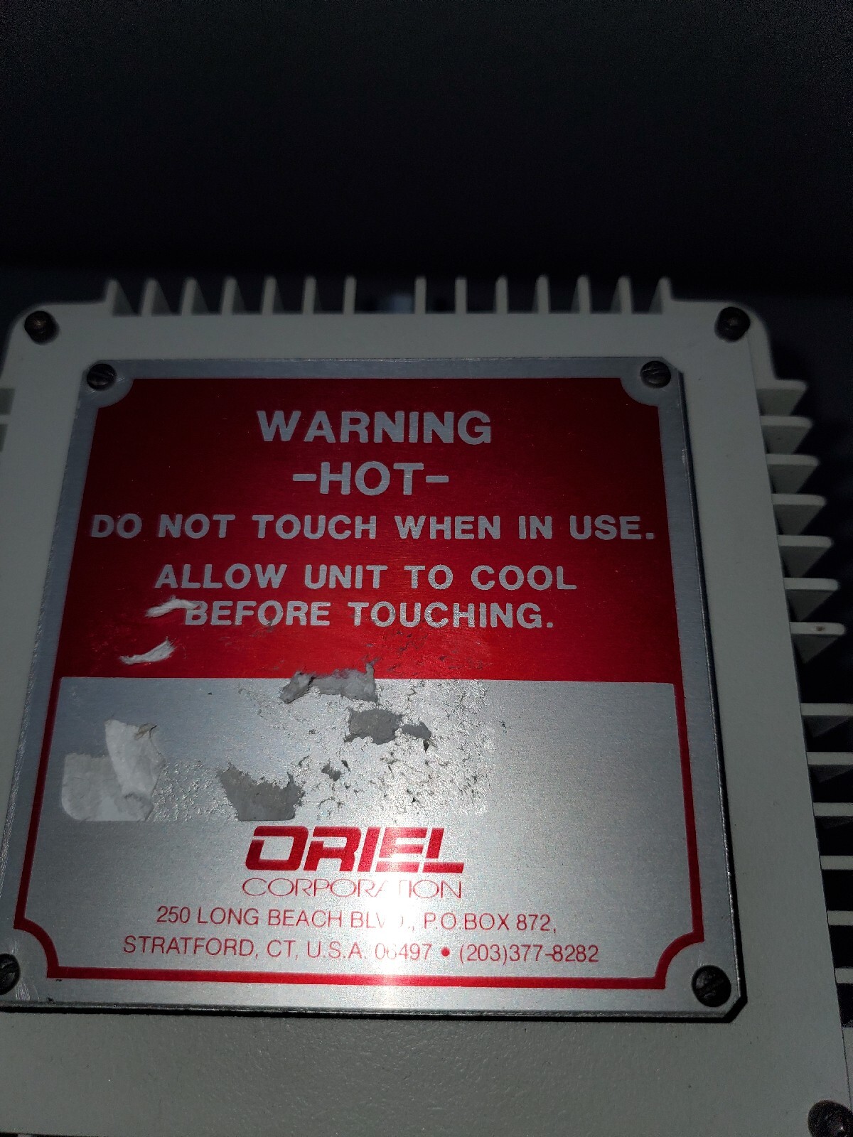 ORIEL 60000 Lamp Housing