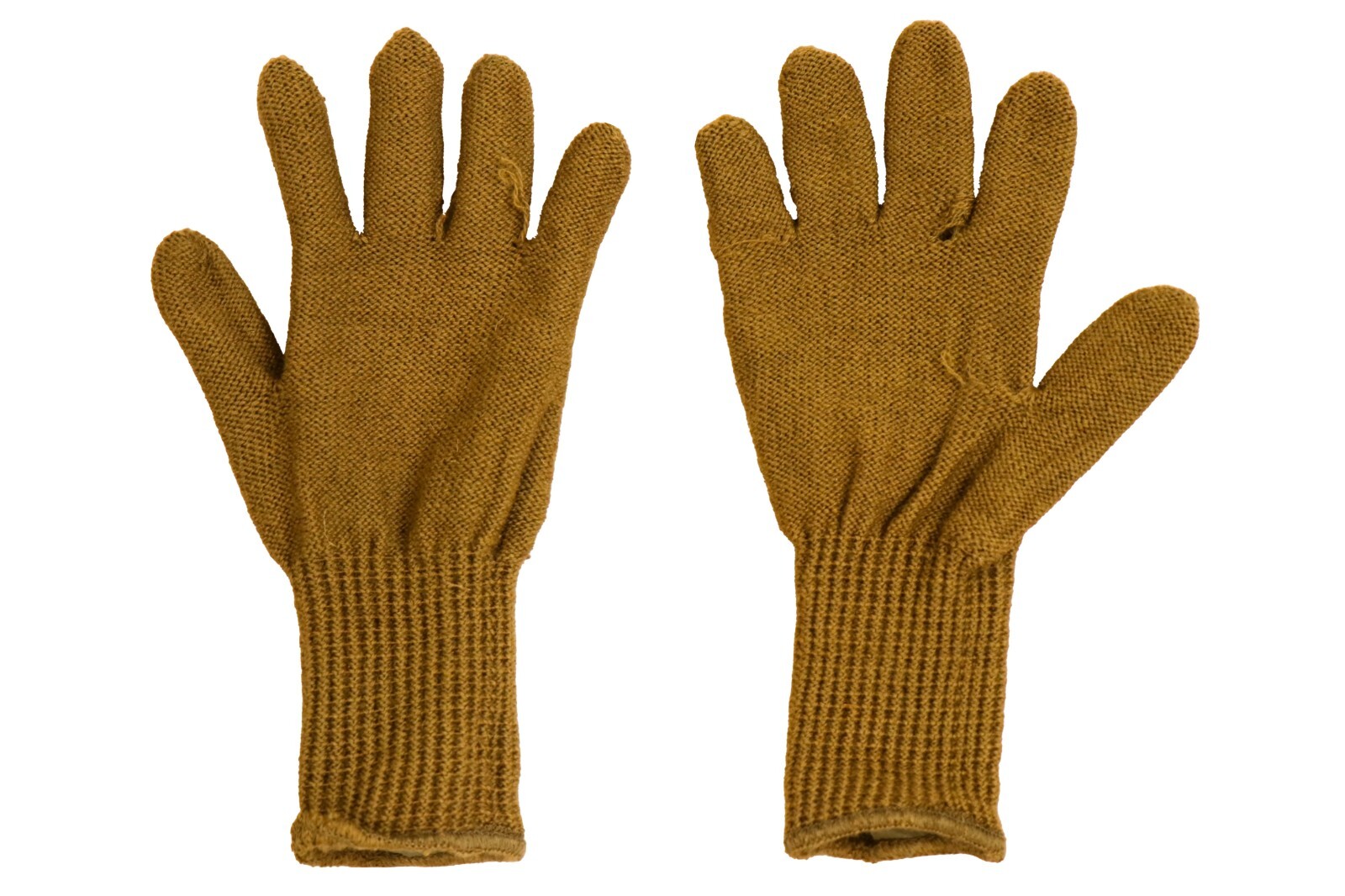 Large US Military Coyote CW Gloves Inserts OCP Cold Weather Type 2 Class 5 Knit