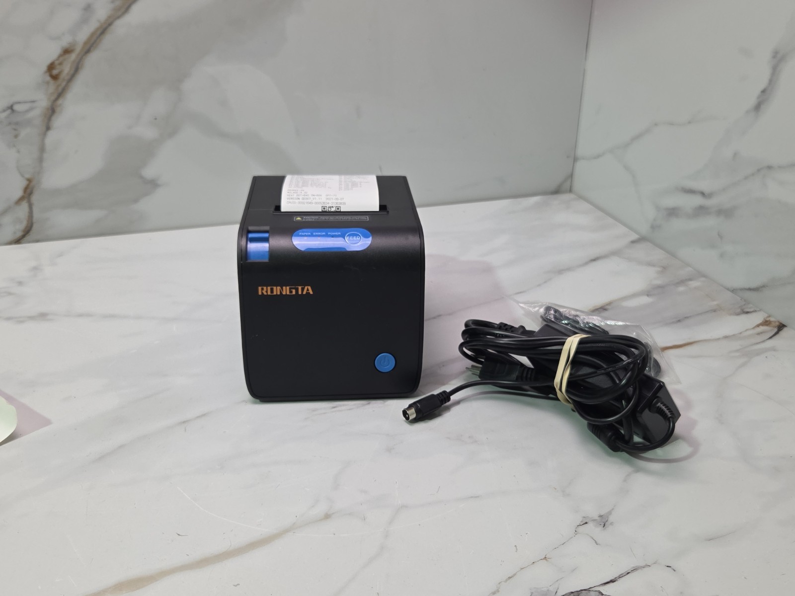 Rongta Thermal Receipt Printer 80mm Receipt Printer TESTED WORKING RP328