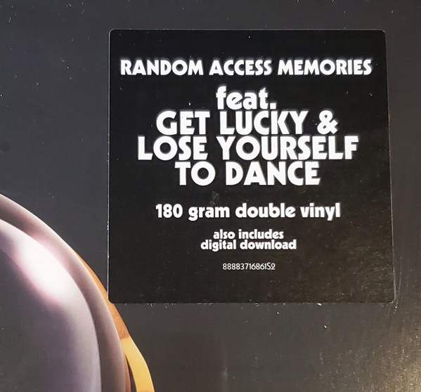Daft Punk - Random Access Memories (2x VINYL) - HOUSE *SEALED*
