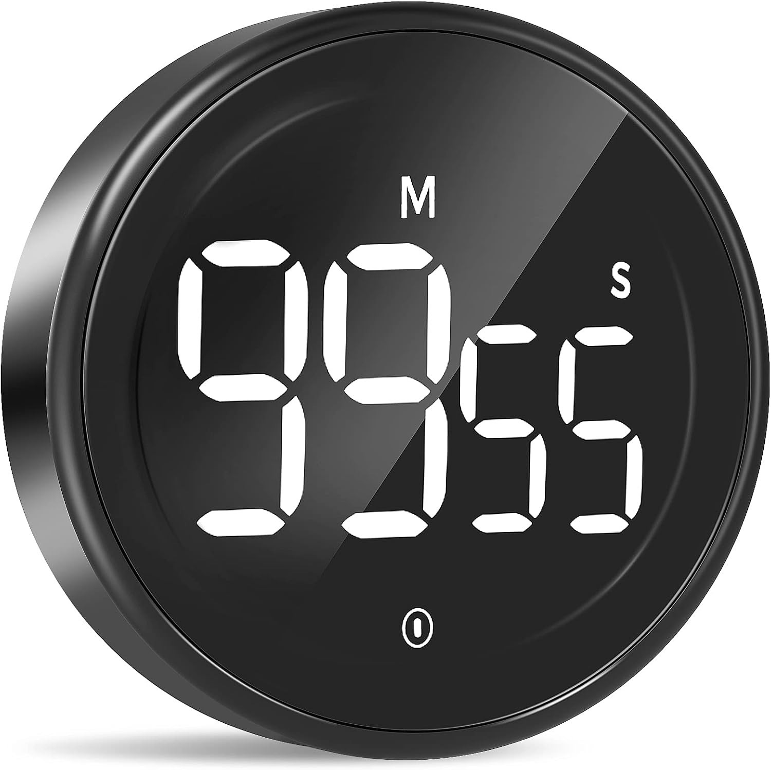 Digital Kitchen Timer, Magnetic Countdown Countup Timer with Large LED Displa...