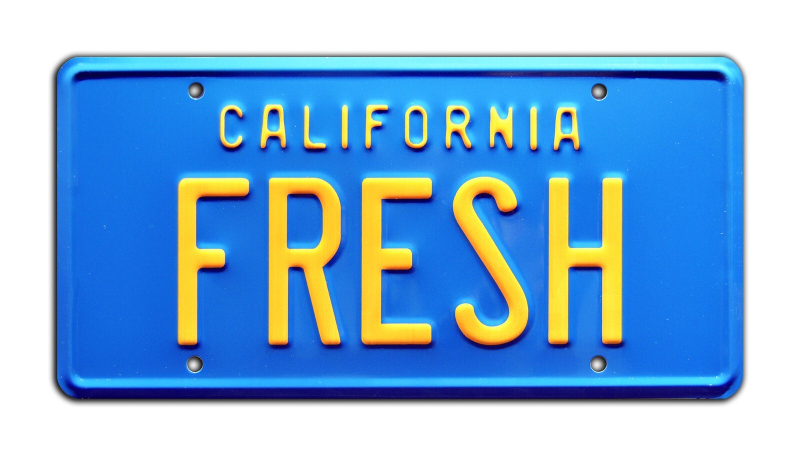 The Fresh Prince of Bel Air | Taxi | FRESH | STAMPED Replica Prop License Plate