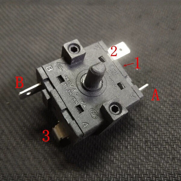Qty:1pc FZ31-9 5 pins 5 positions electric oven function selection switch