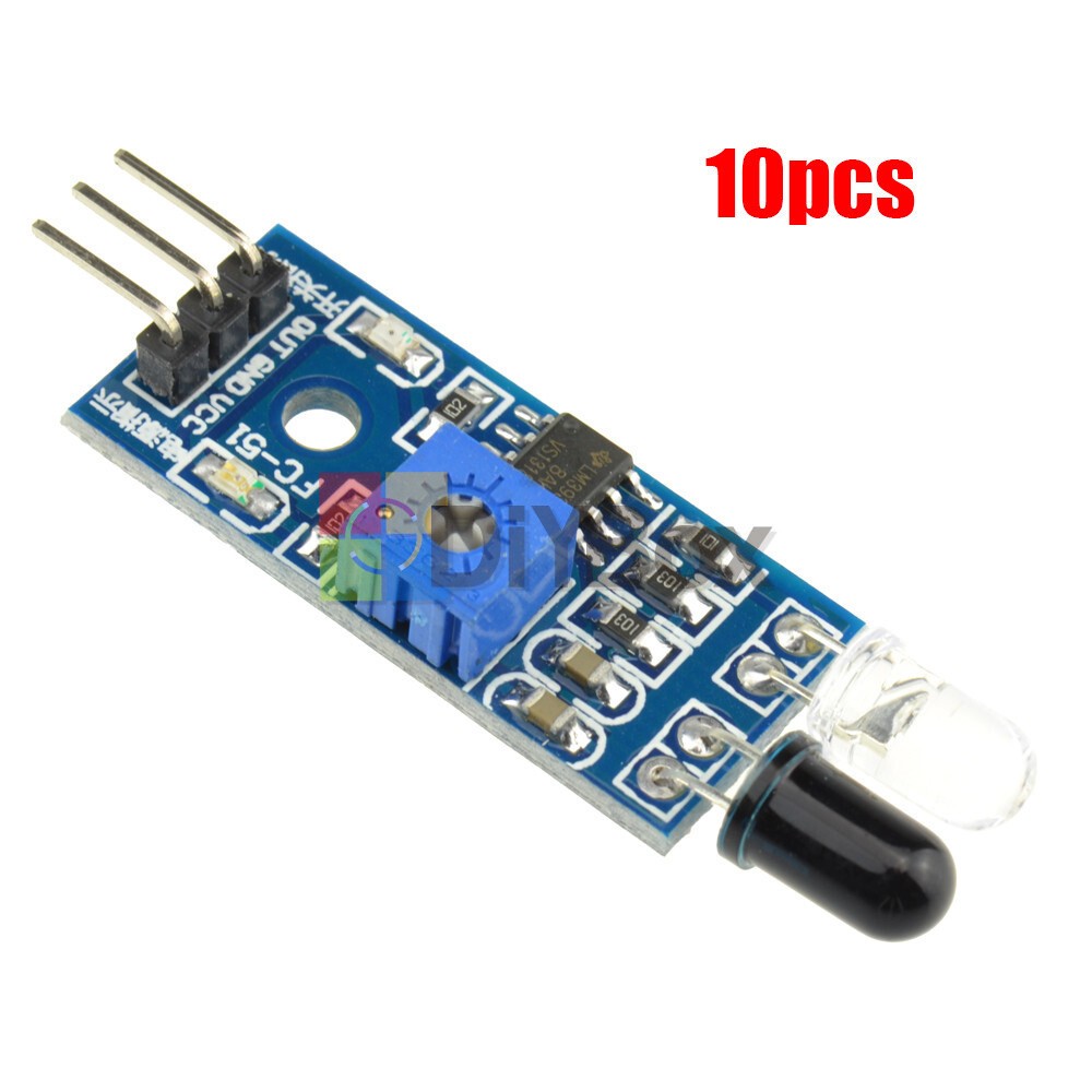 10Pcs Infrared Obstacle Avoidance Sensor Module For Arduino Smart Car Robot