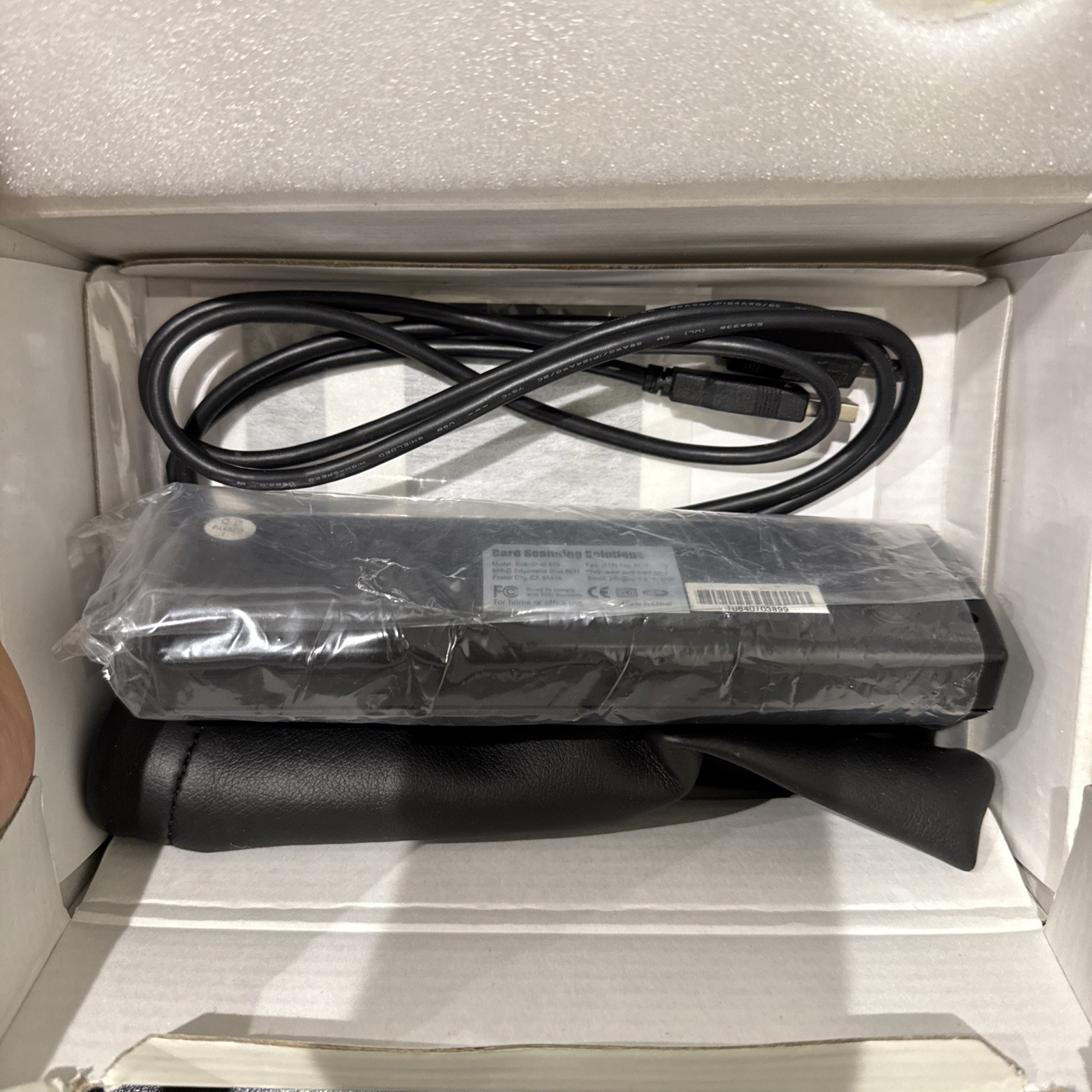CARD SCANNING SOLUTIONS SCANSHELL 800