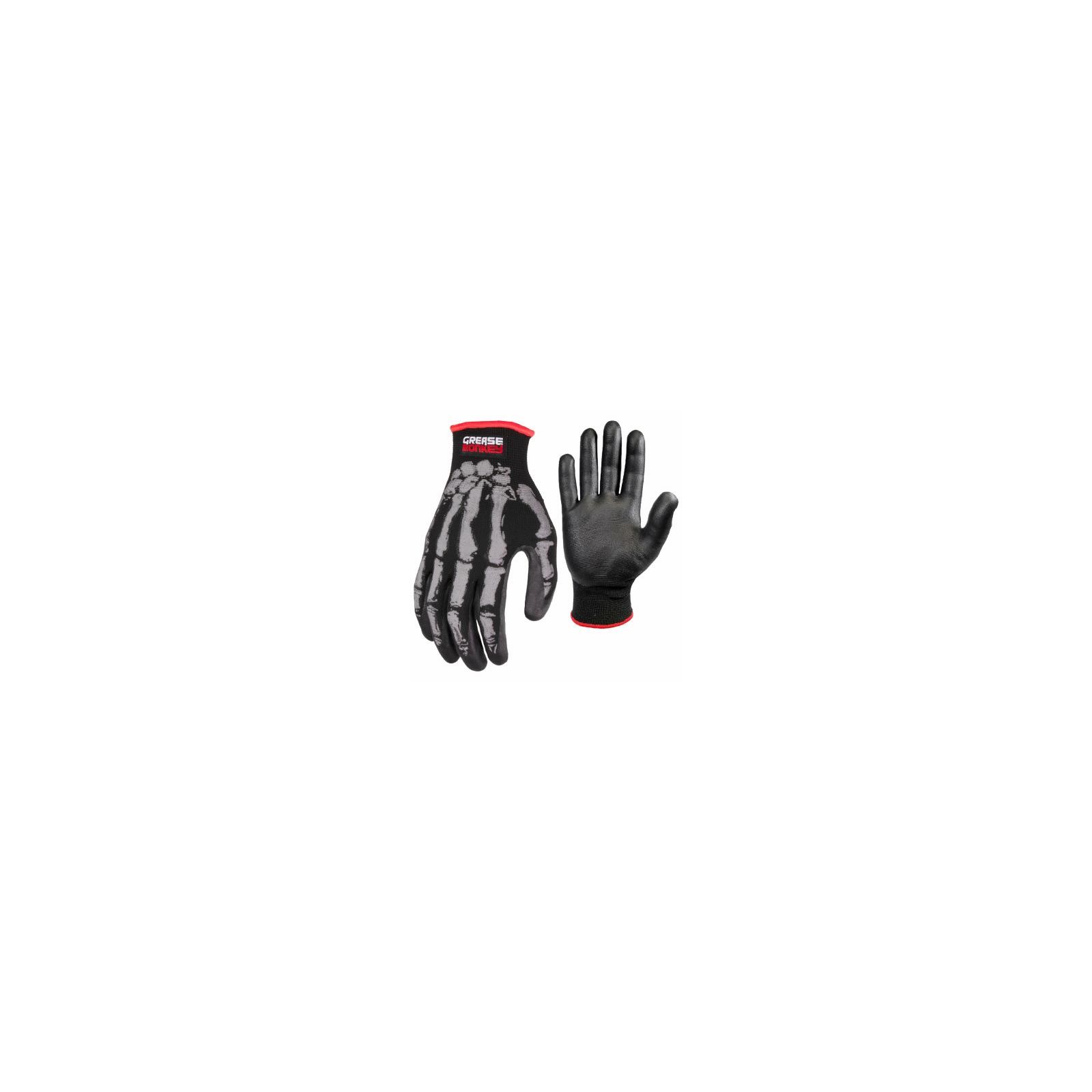 Grease Monkey 25277-26 Foam Nitrile Gloves, Men's L - Quantity 6
