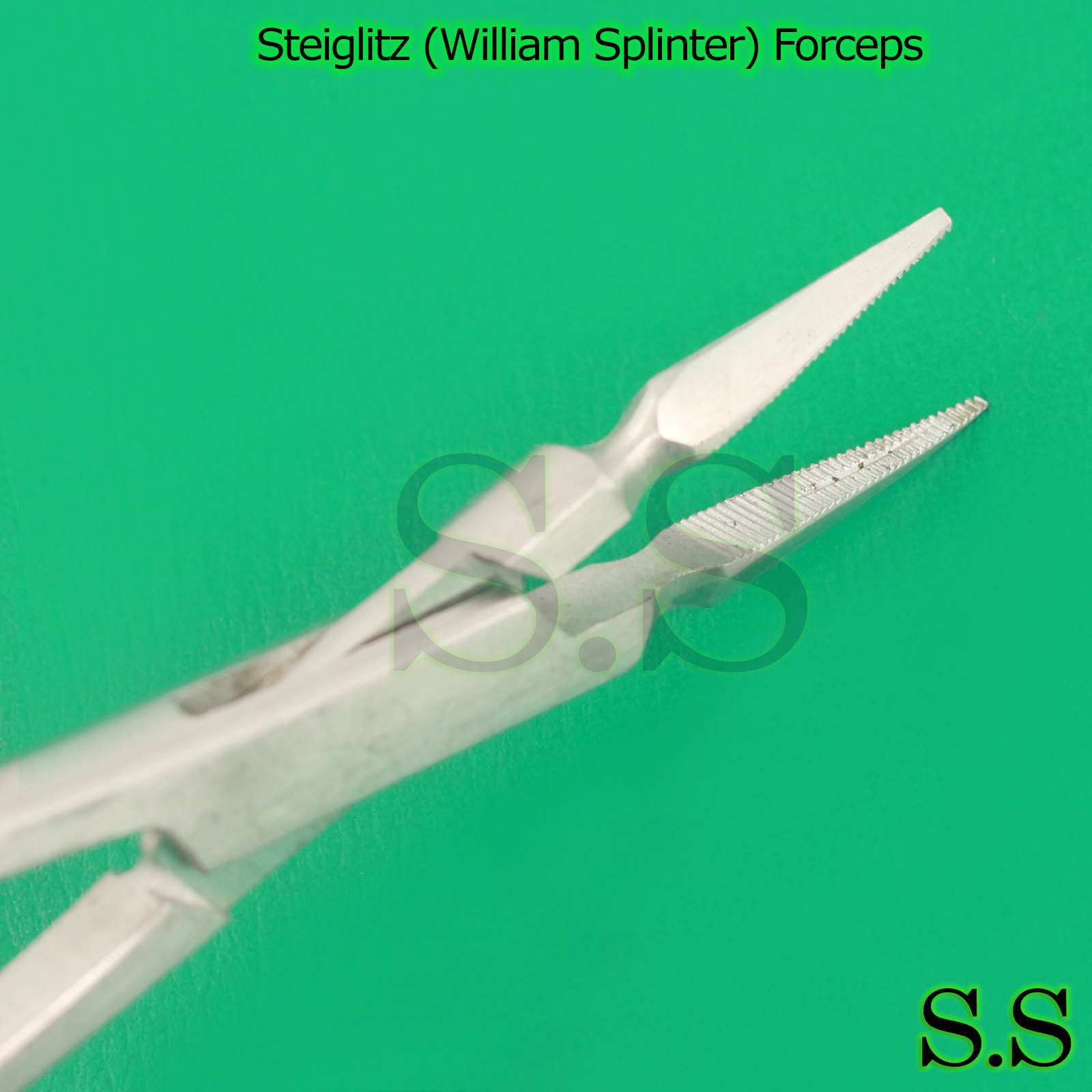 Steiglitz (William Splinter) Forceps5.5", Straight Surgical Dental Instruments