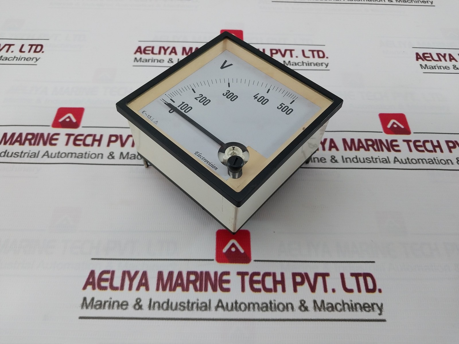 ELECTROVISION 0-500V Analog Voltmeter