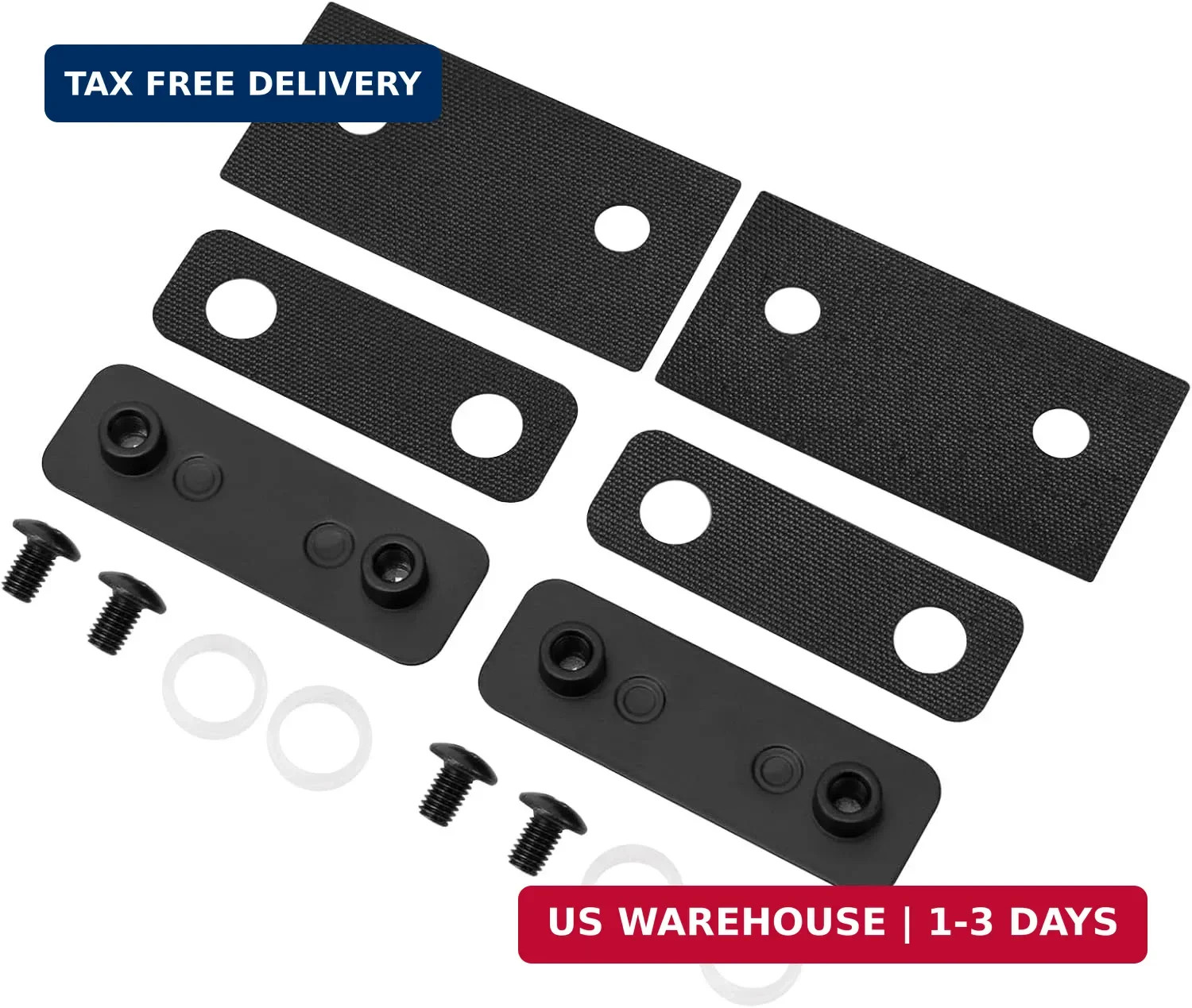 710001 Door Hinge Outer Plate Repair Kit Replacement for Snugtop Camper | Truck