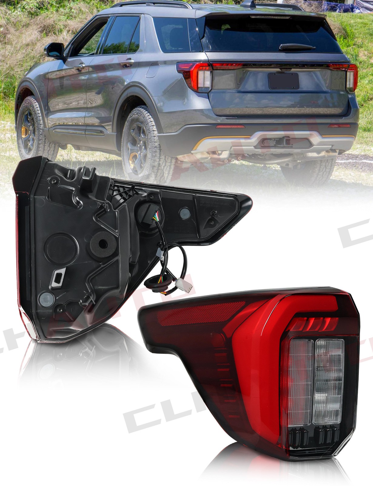 For Ford Explorer ST 2025-2026 Left Side Tail Light Rear Stop Light RB5Z-13404-B