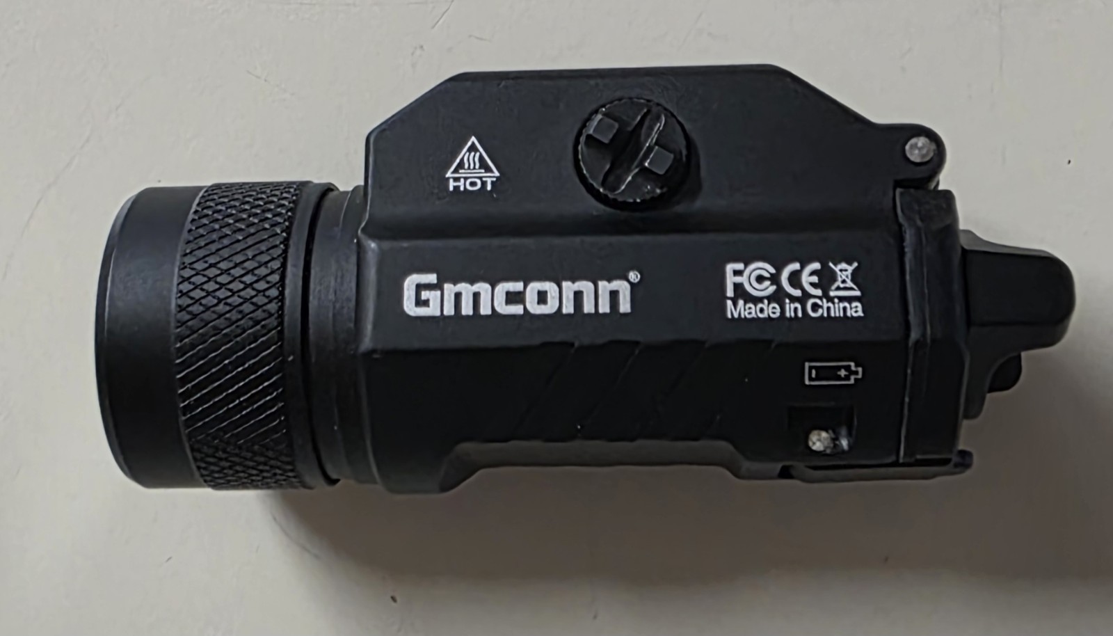 Gmconn 1200 Lumens Rail Mounted Pistol Light LED With Strobe. Tested Works