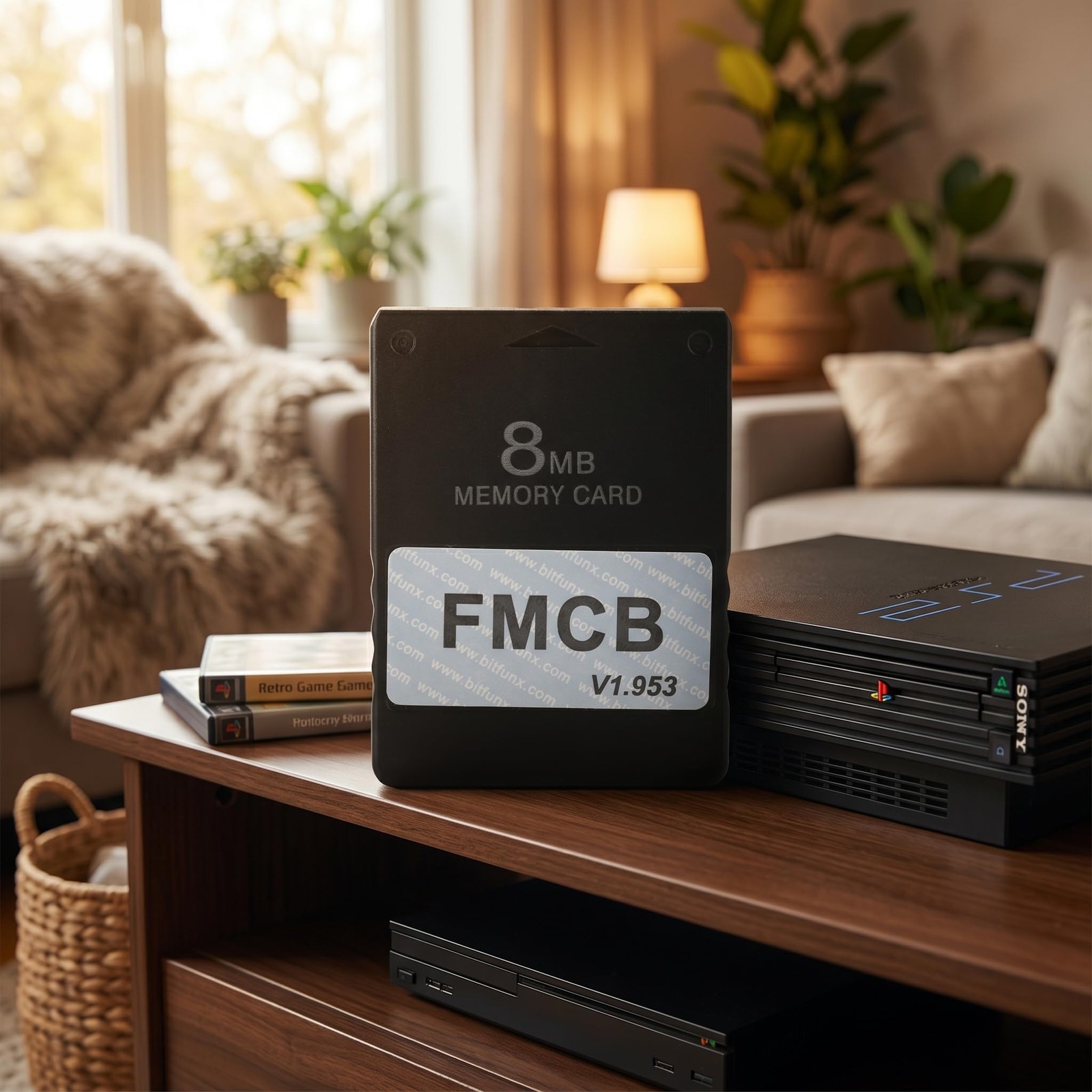 MCboot Game Memory Memory for,Game FMCB V1.953 Memory MCboot Program Data Sav...