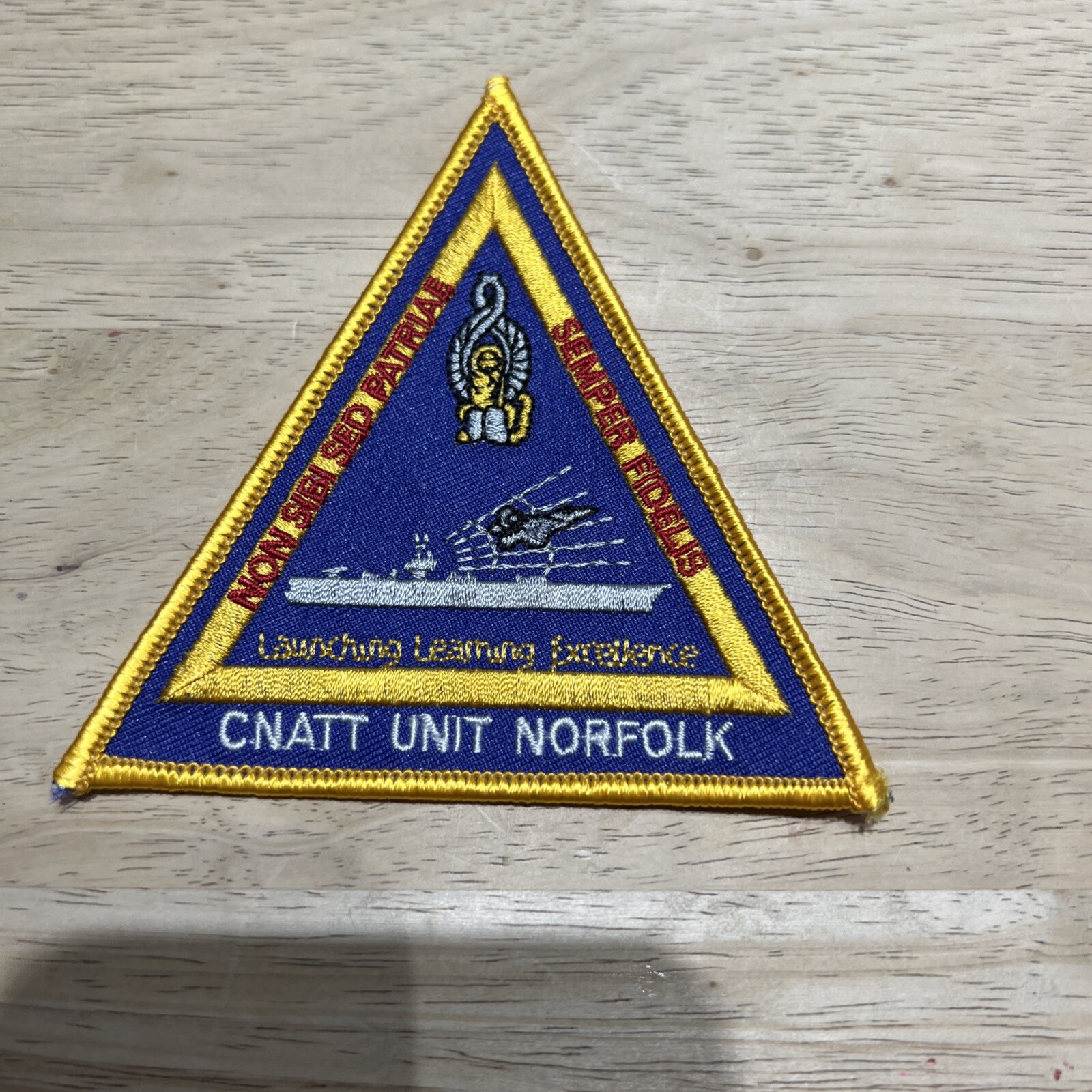 CNATT Norfolk, VA Patch-Center For Naval Aviation Technical Training Unit
