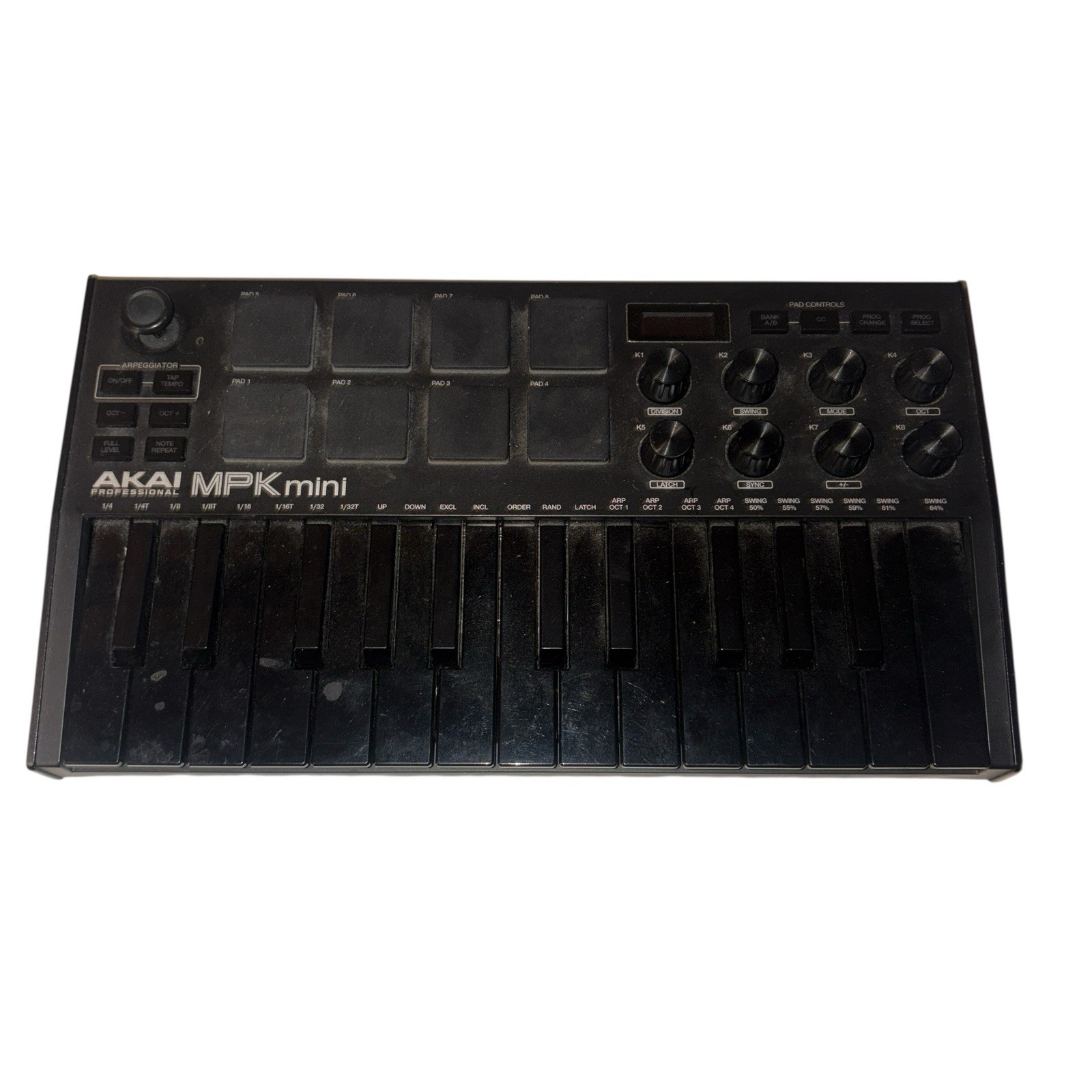 Akai MPK mini MIDI Keyboard Controller 25 Keys Pad Triggers (No Cables)
