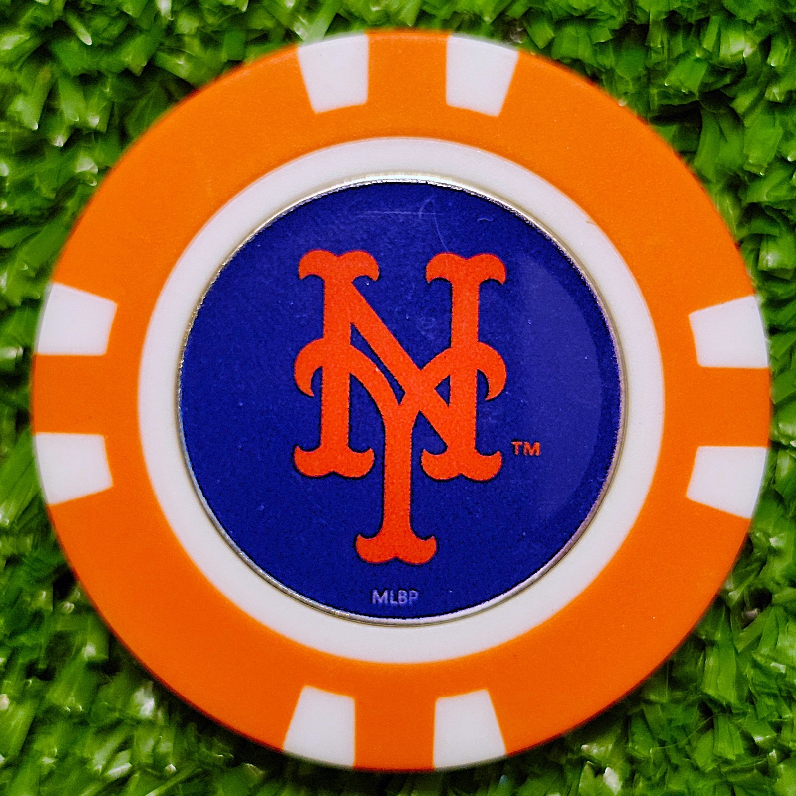 MLB New York Mets Golf Ball Marker Magnetic Poker Chip New