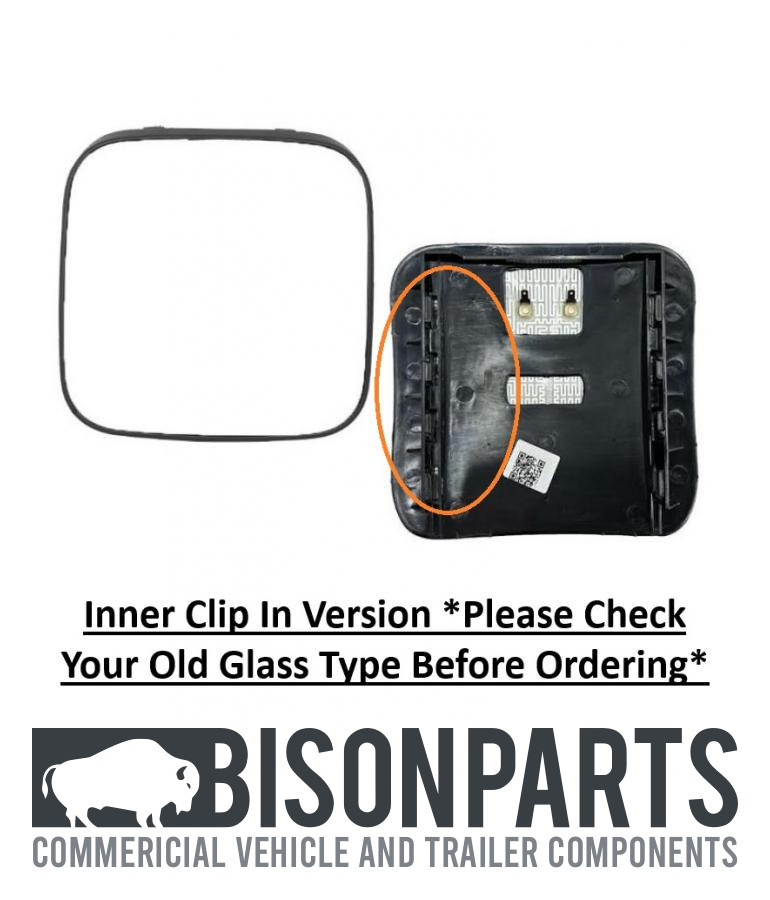 HEATED WIDE ANGLE MIRROR GLASS RH OR LH FITS MERCEDES AXOR (2004 - 2013)