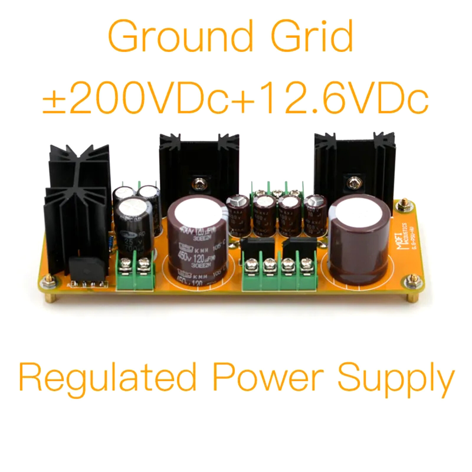 1pc Ground Grid Regulated Power Supply( ±200VDC) Finished Board