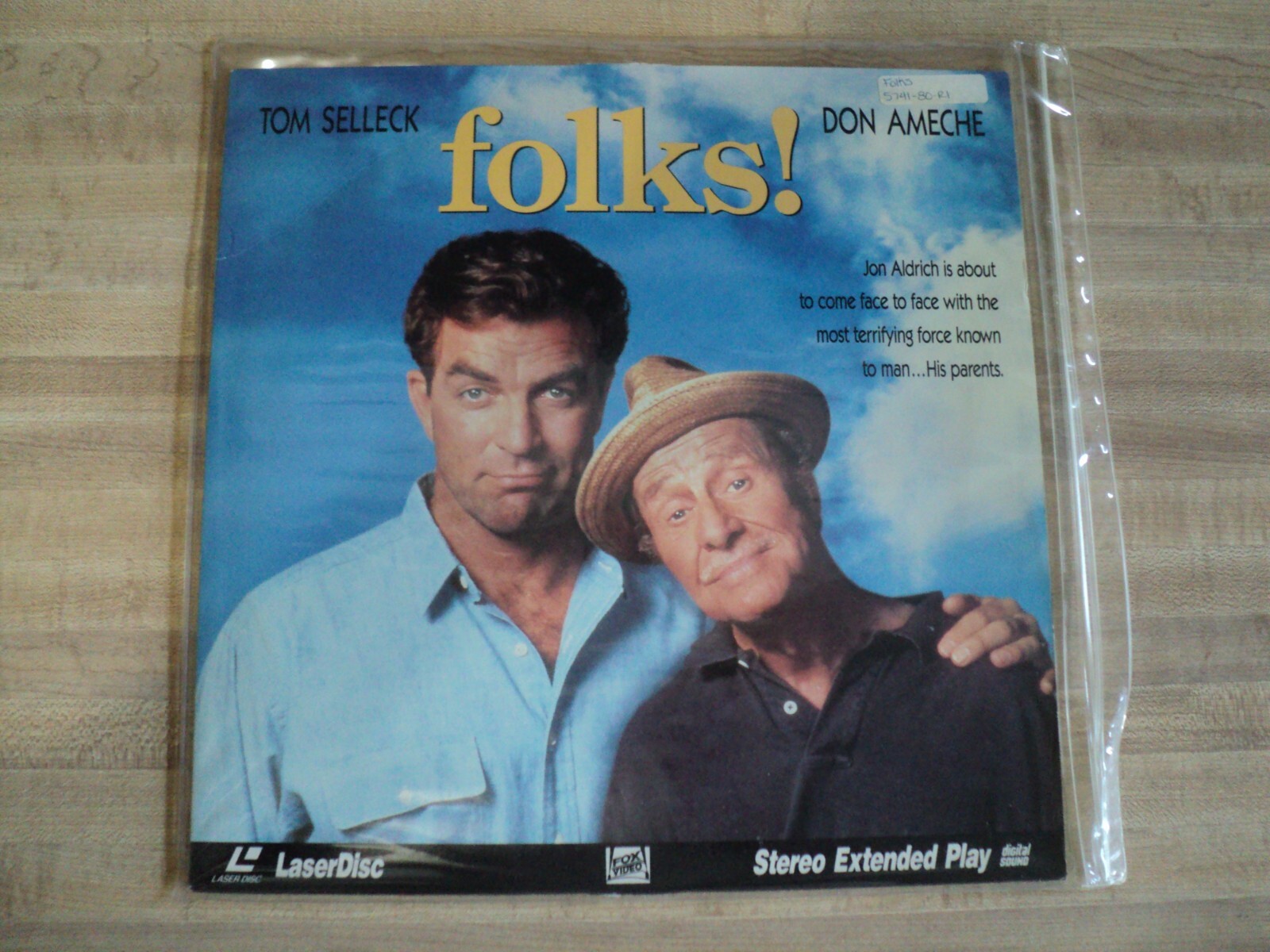 Laserdisc FOLKS  Tom Selleck  Don Ameche  In Album