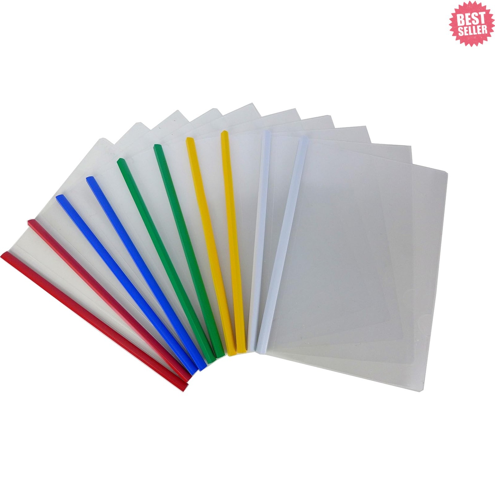 Professional 10-Pc Thesis & Resume Covers - Clear Front, Perfect for Organizing