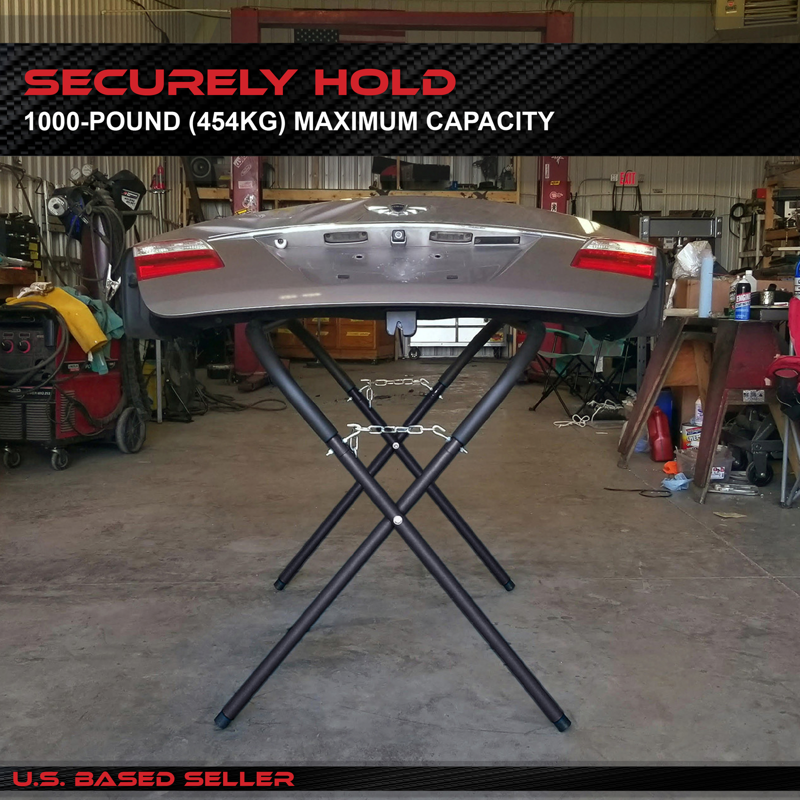 ABN | Portable Workbench Folding Work Stand Foldable Work Table – 1000 Pounds