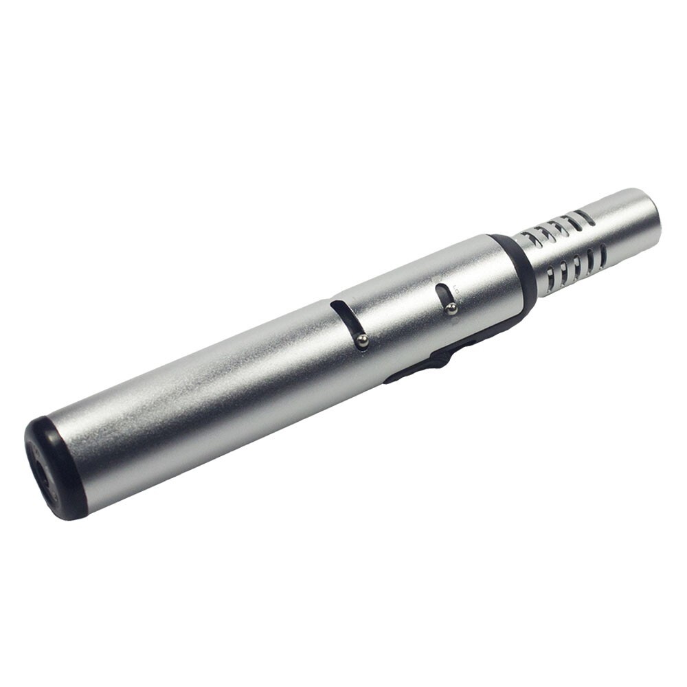 8.1''Red Flame Torch Lighter Butane Refillable Adjustable for Candle BBQ outdoor