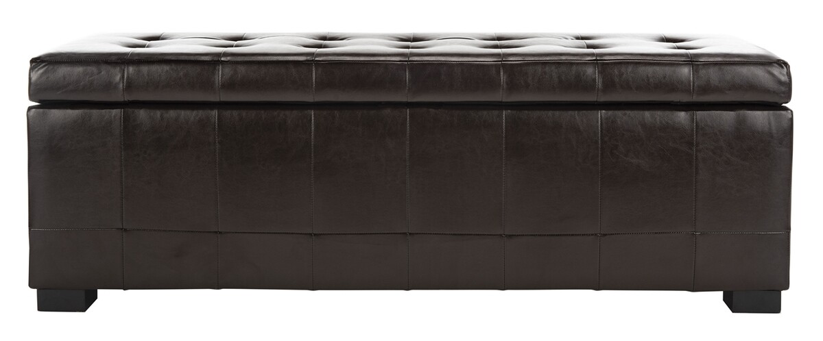 Safavieh MANHATTAN LG STORAGE OTTOMAN, Reduced Price 2172730838 HUD4200A