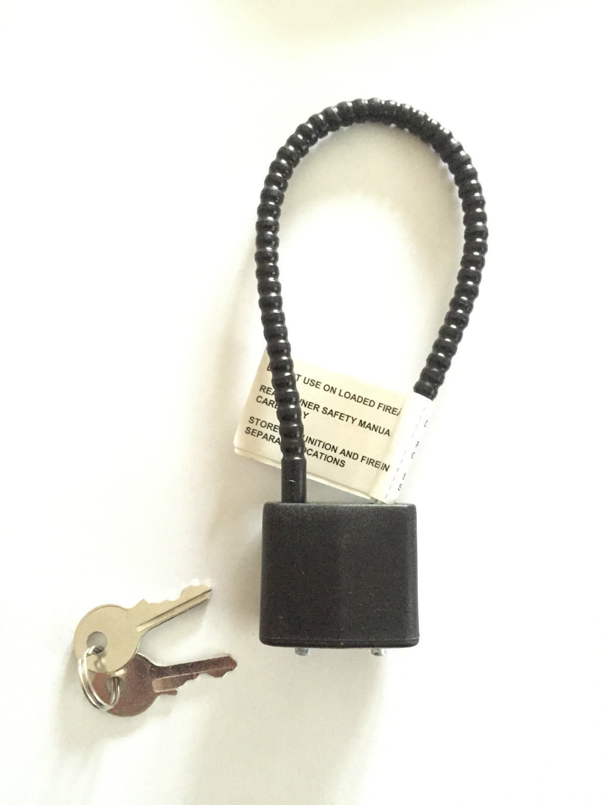 Cable Gun Lock Fits Revolvers Pistols Rifles & Shotguns Mascon MCL01