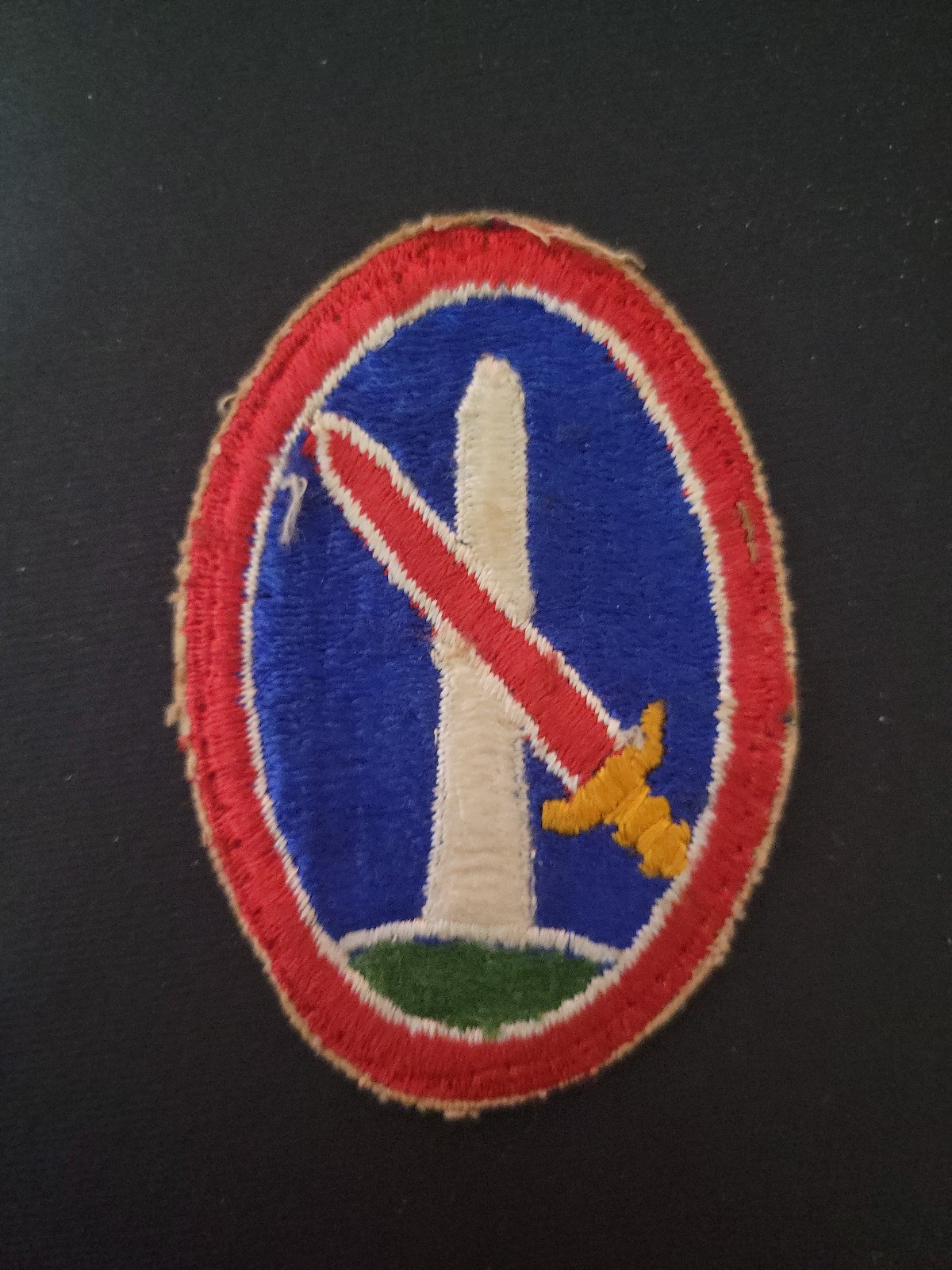 US Army Military District of Washington SSI patch WW2 WWII