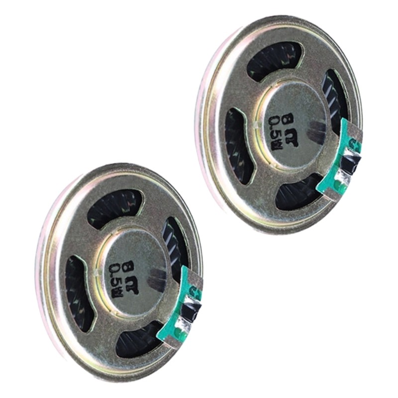 4CM Compactly 8Ohm 0.5W Auditory Driver Metal Shell For DIY Electronics