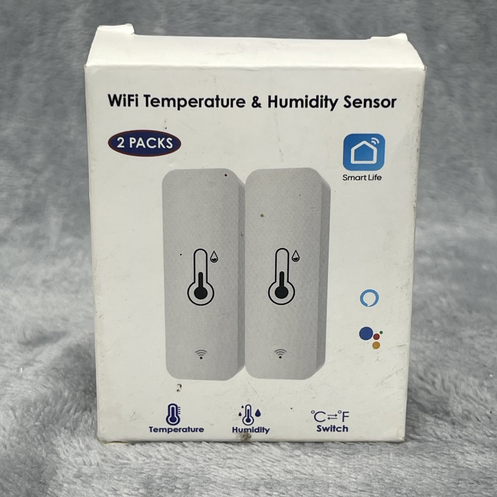 TUYA WiFi/Zigbee Temperature Humidity Sensor Thermometer Hygrometer Smart Home