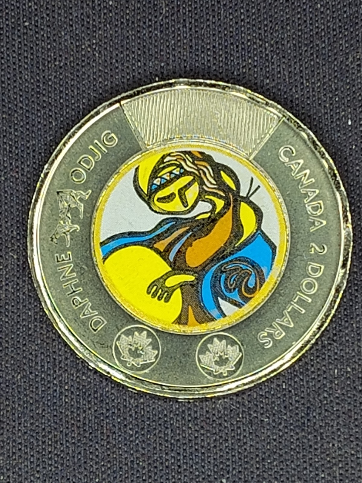2025 Canada Daphne Odjig Colorized 2 dollar Coin