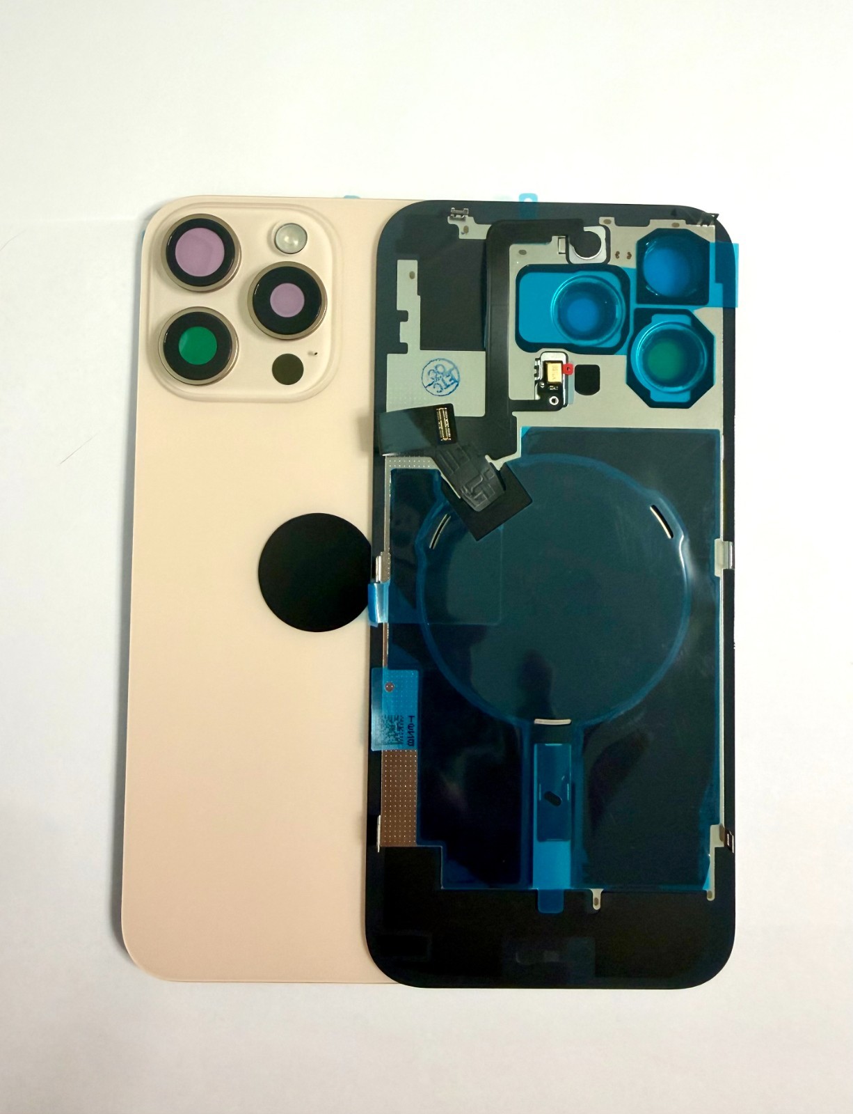 Back Glass for Apple iPhone 16 Pro / 16 Pro Max with Magnets / NFC / Flex Flash