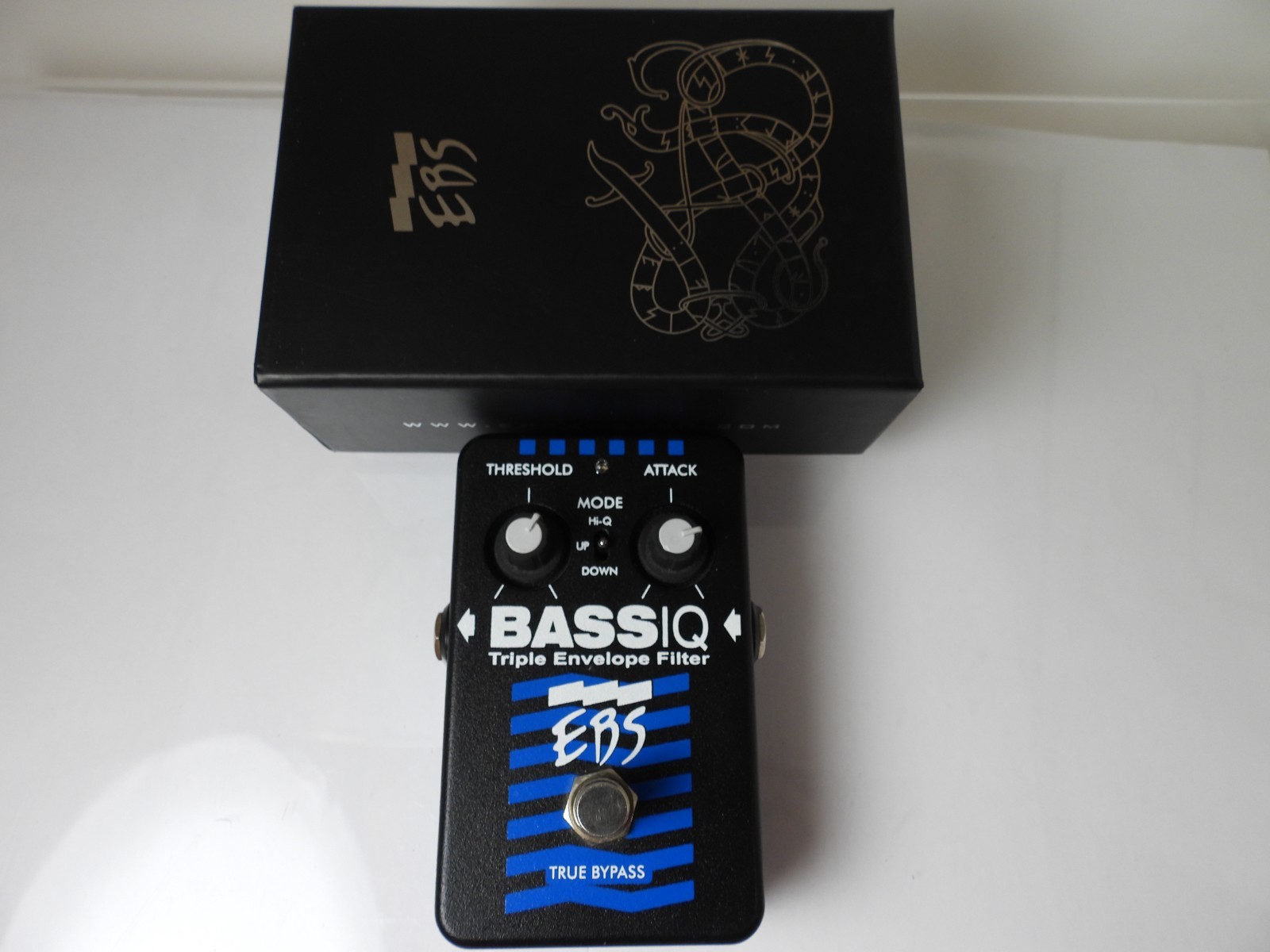 EBS Bass IQ Triple Tri Envelope Filter Effects Pedal Free USA Shipping