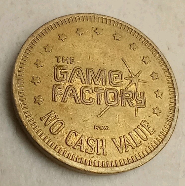 The Game Factory Arcade Game Token