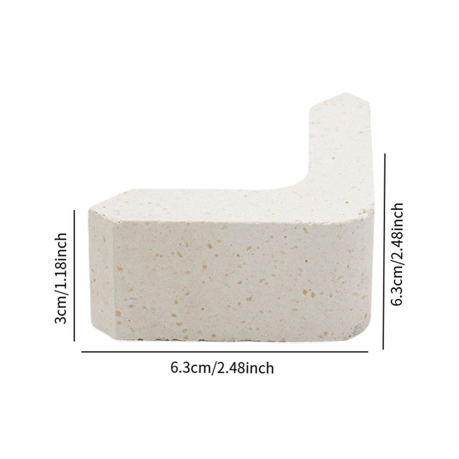 8 Pieces Pottery Kiln Shelf Supports L Shaped Pottery Kiln Firing Tools