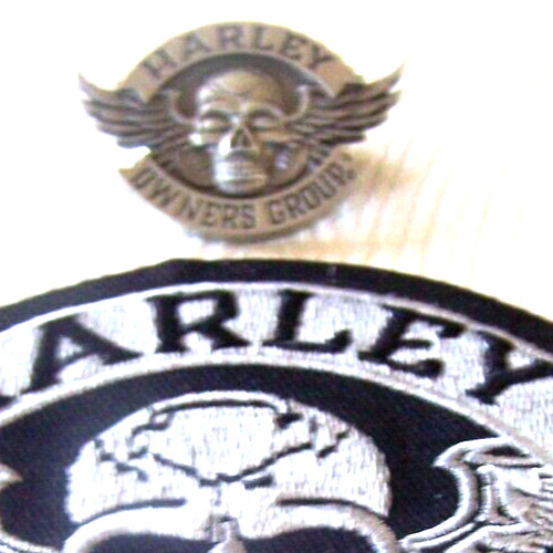 HARLEY DAVIDSON WILLIE G SKULL WING VEST JACKET PIN