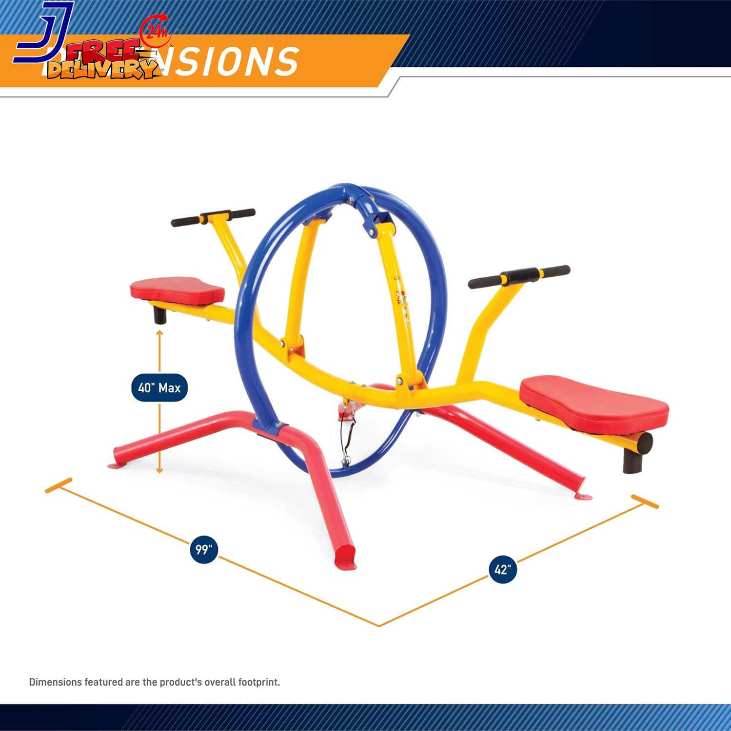 Indoor & Outdoor Playground Equipment Teeter Totters, 360 Spinning Seesaw, Swing