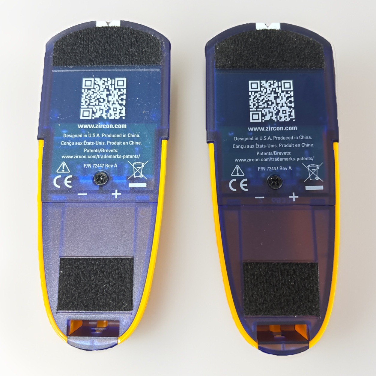 ZIRCON EDGE Stud Finder Tool Stud Sensor L20 Yellow (2 Pack) New