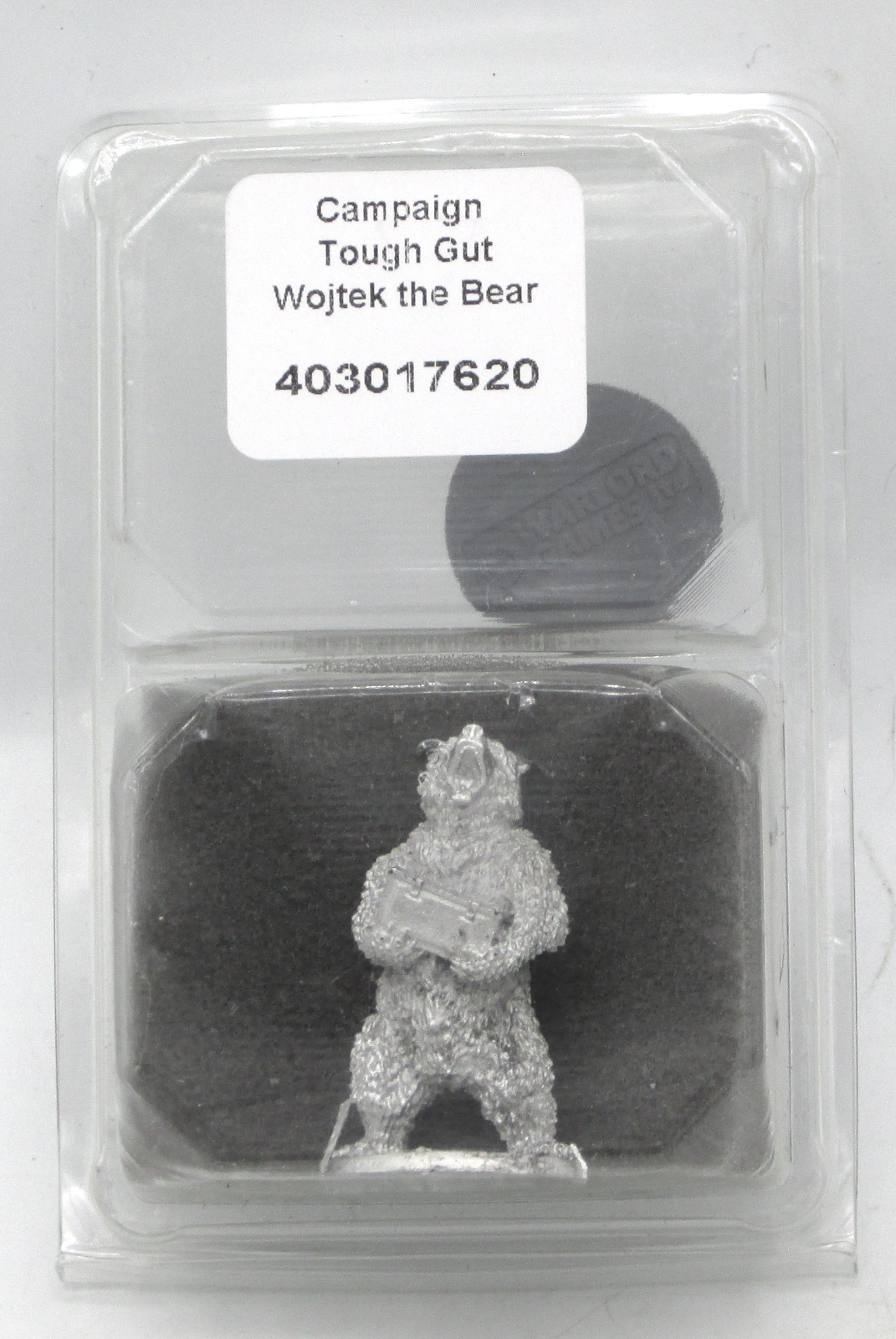Bolt Action 403017620 Wojtek the Bear (Campaign Tough Gut Figure) Polish Mascot
