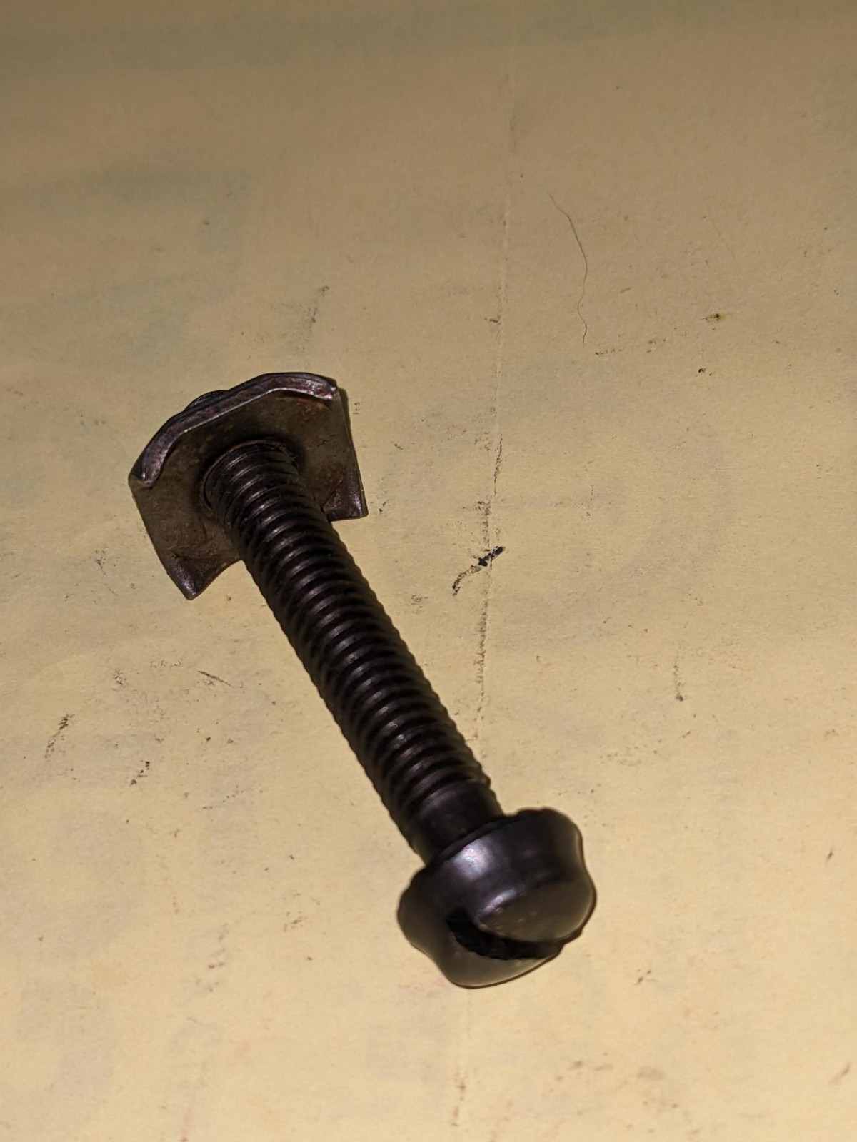Crosman 66, 760 - Stock Bolt w/ Nut, Flat Head Screw B
