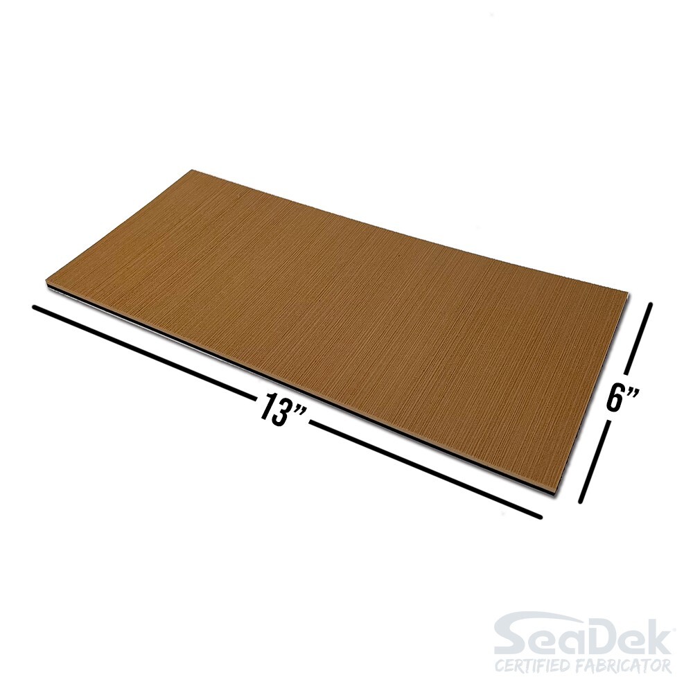 SeaDek Plank Traction Comfort Pad EVA | Boat RV Shop Floor Mat DIY - 13" x 6" TB