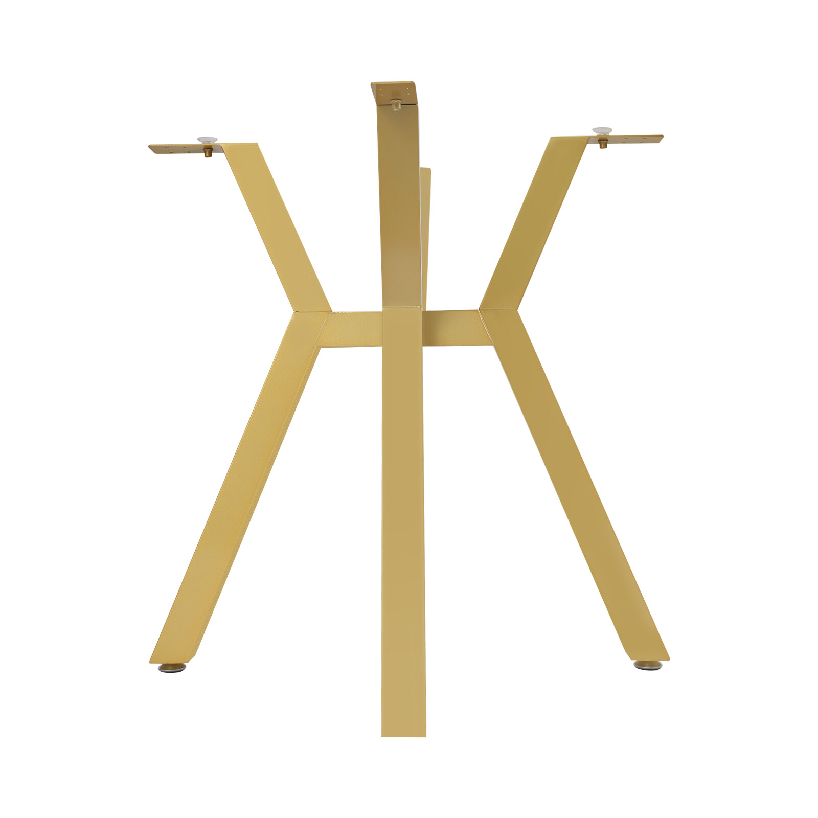 Stable Gold Table Base Modern Table Base 28-inch Metal Table Base 100 kg max
