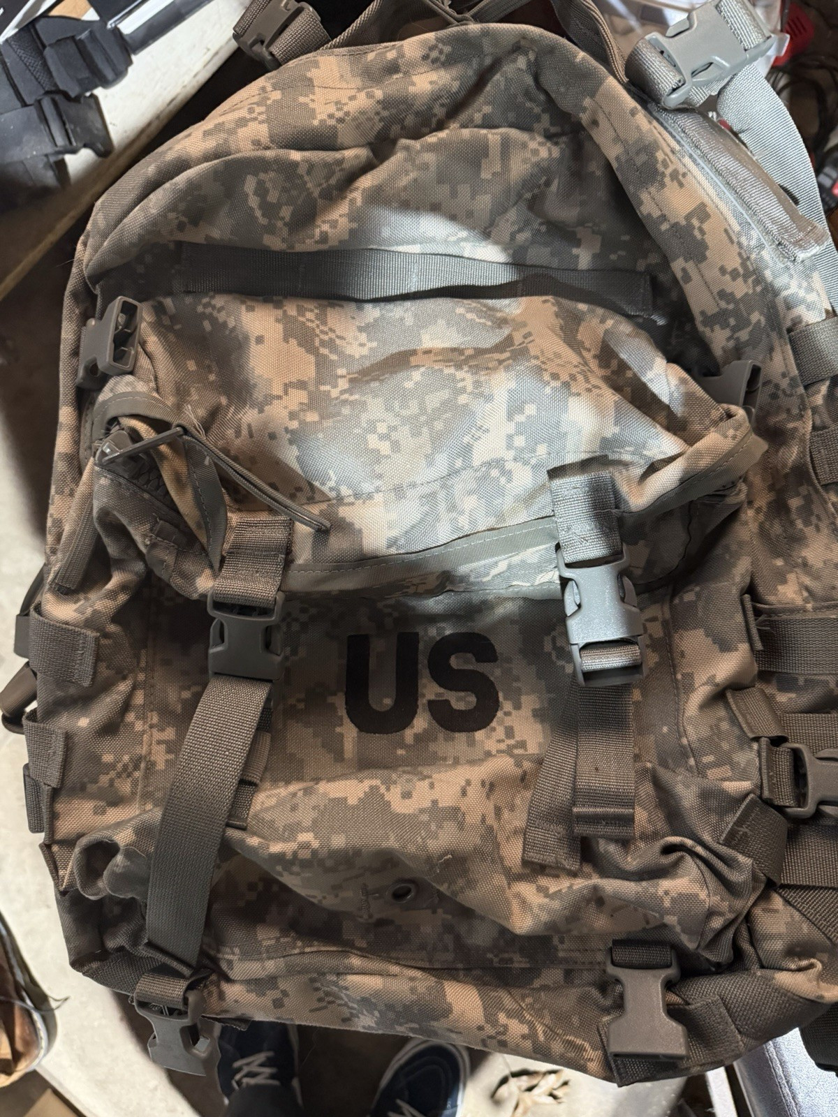 US Army Military Surplus Digital Camouflage Backpack Rucksack Militaria Gear