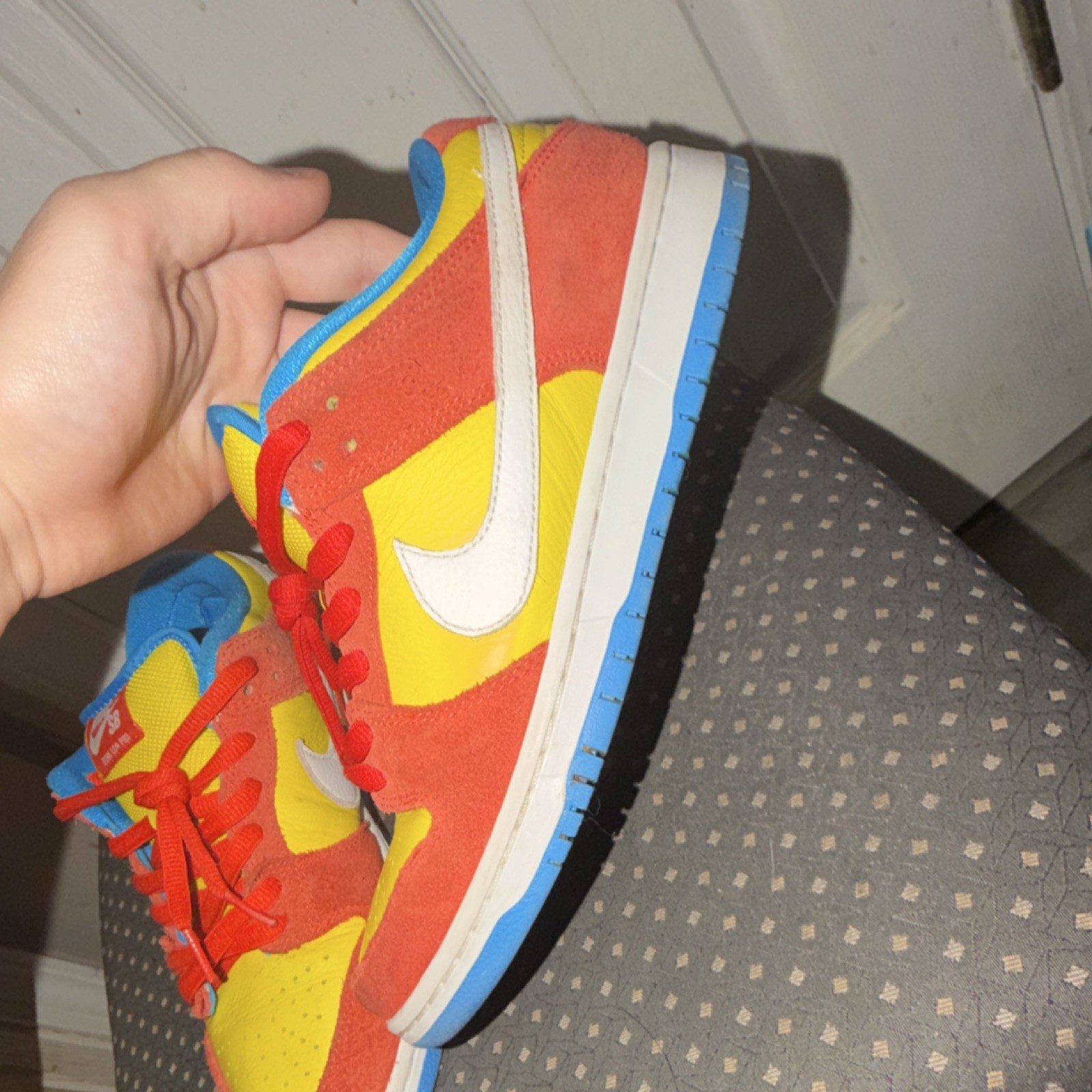 Nike SB Dunk Low Pro Bart simpsons Size 8.5 Medium
