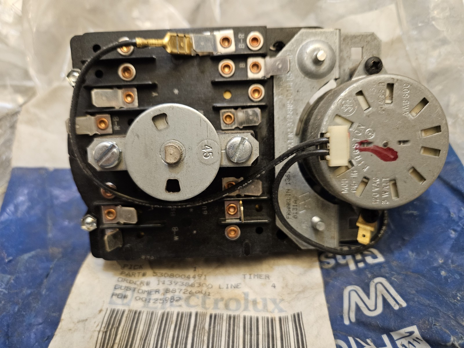Maytag Timer (276-Beg) PN#5308004491