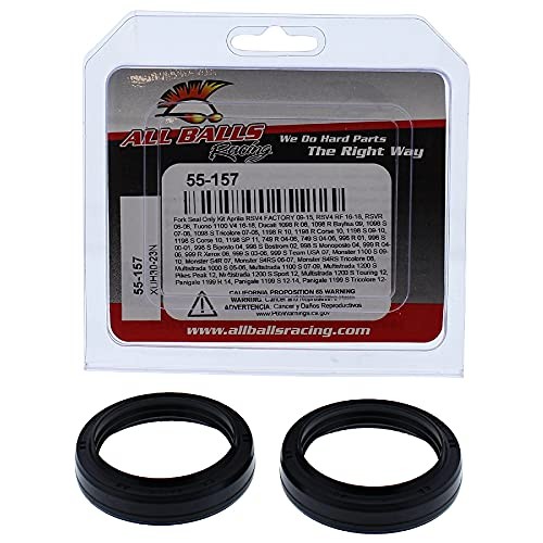 Racing 55-157 Fork Seal Ki tCompatible with/Replacement For Ducati 1098 R