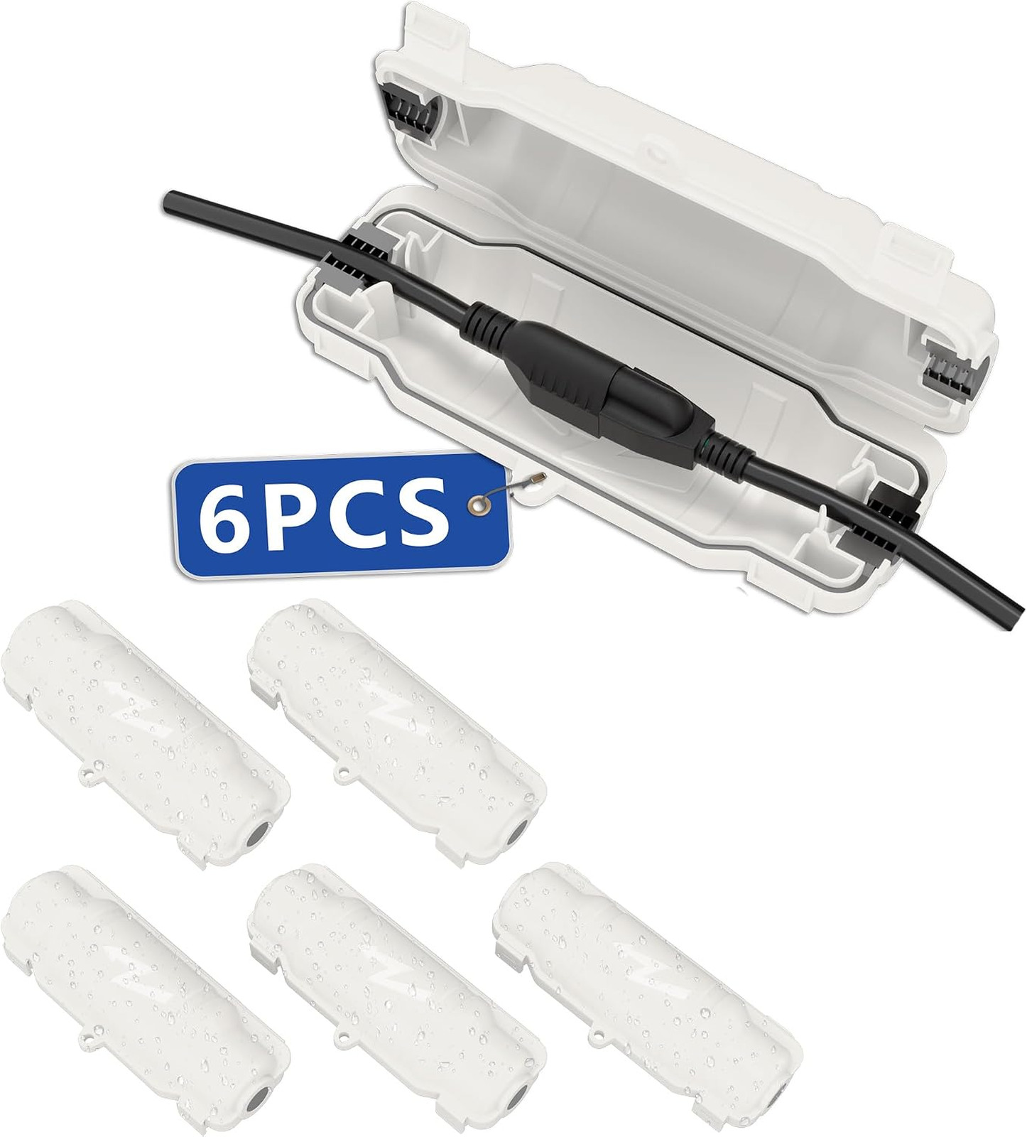 Outdoor Extension Cord Safety Cover Waterproof Weatherproof Electrical Box for