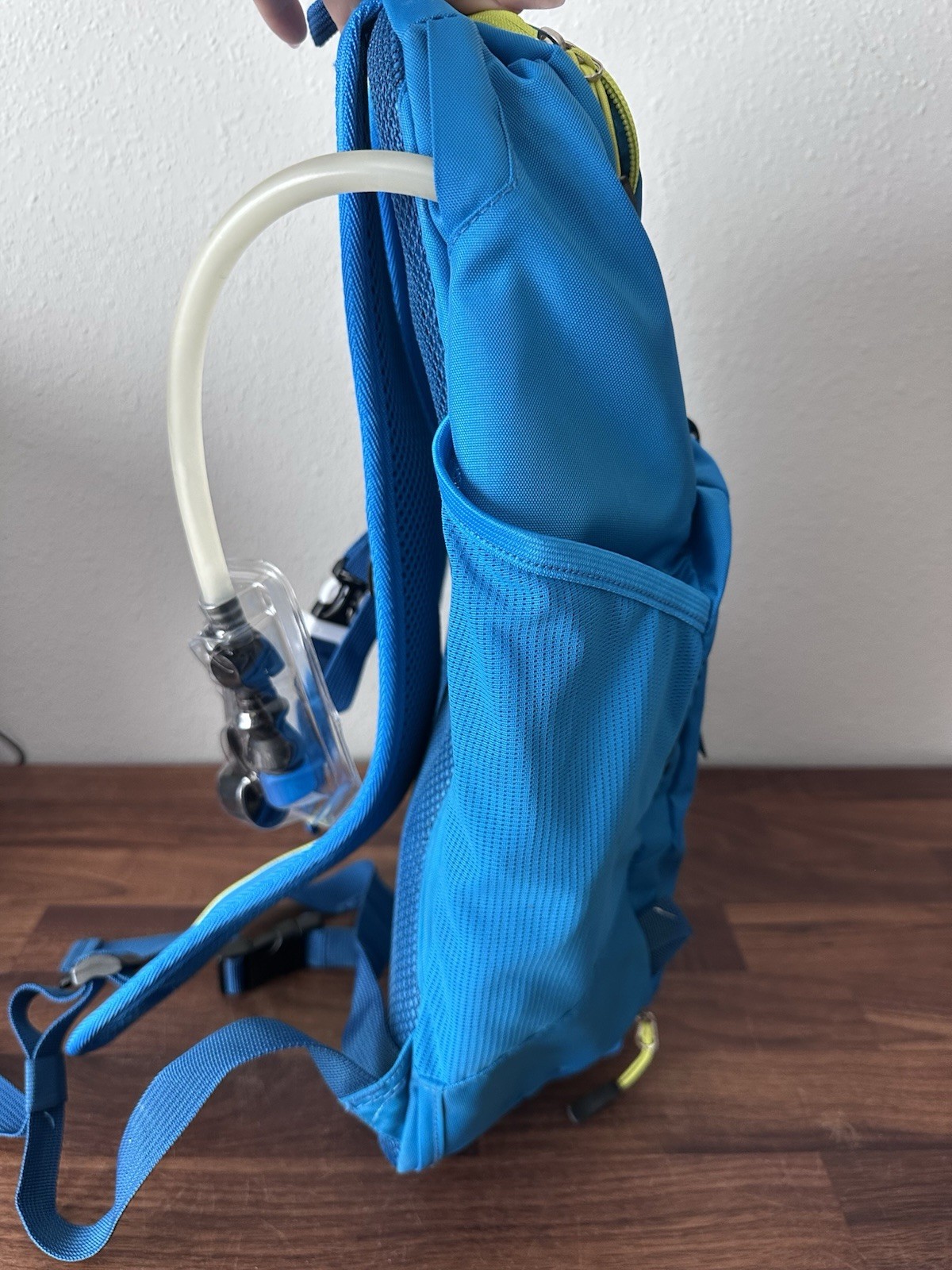 NOS Iron Man H2O 2 Liter Hydration Backpack Blue