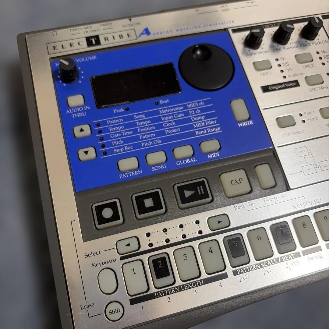 KORG EA-1 Electribe Analog Modeling Synthesizer Silver #0002